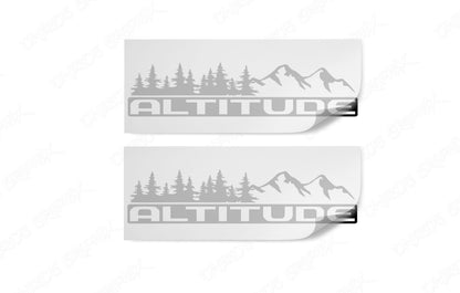 Altitude Fender Decals fits Wrangler and Gladiator 1 Pair image 1