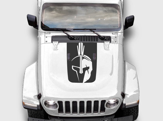 jeep hood blackout decal