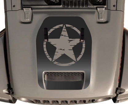 hood blackout decal for jeep